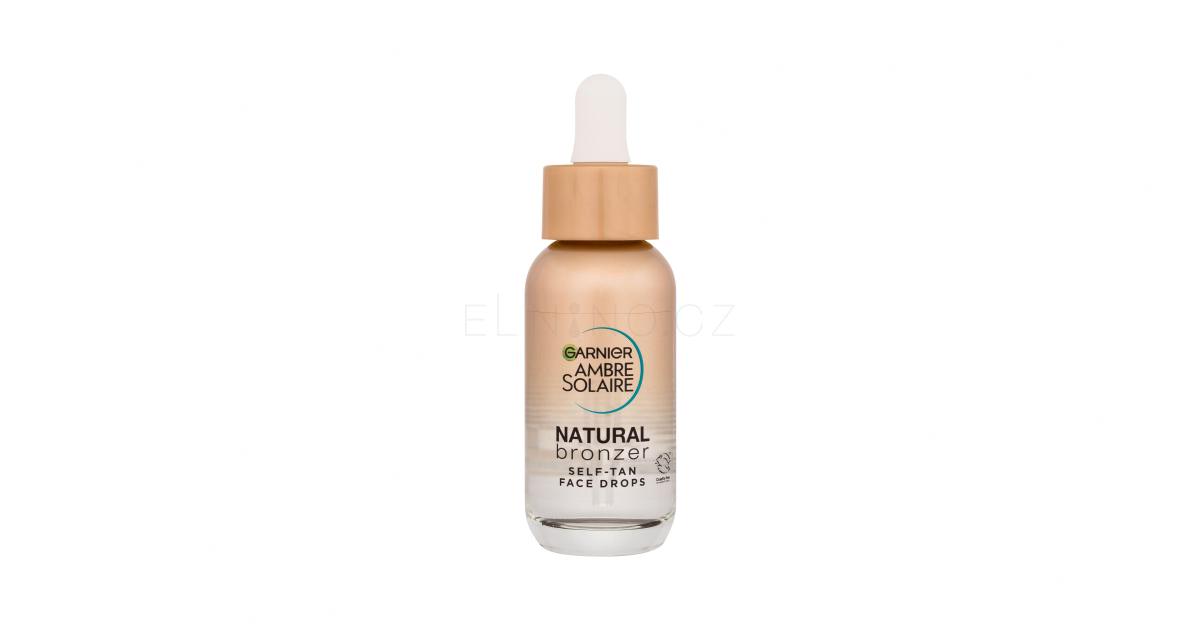 Garnier Ambre Solaire Natural Bronzer Self Tan Face Drops Samoopalovací