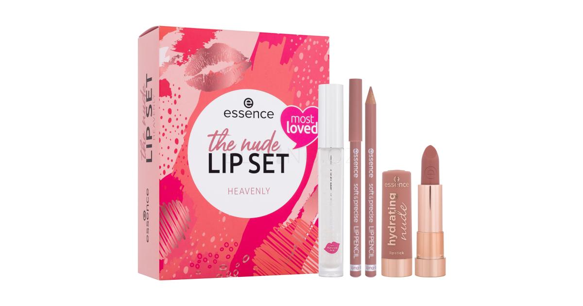 Essence The Nude Lip Set D Rkov Kazeta Rt Nka Hydrating Nude Lipstick