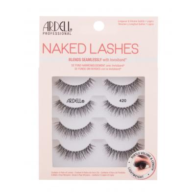 Ardell Naked Lashes 420 Umělé řasy pro ženy 4 ks Odstín Black ELNINO CZ