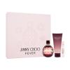 Jimmy Choo Fever Dárková kazeta parfémovaná voda 100 ml + tělové mléko 100 ml + parfémovaná voda 7,5 ml