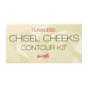 Barry M Flawless Chisel Cheeks Contour Kit Pudr pro ženy 2,5 g Odstín Light - Medium