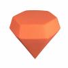 Gabriella Salvete Diamond Sponge Aplikátor pro ženy 1 ks Odstín Orange