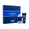 Montblanc Explorer Ultra Blue Dárková kazeta parfémovaná voda 100 ml + parfémovaná voda 7,5 ml + sprchový gel 100 ml poškozená krabička