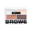 Revolution Relove Colour Cult Brows Set a paletka na obočí pro ženy 3,2 g Odstín Medium