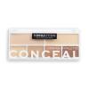 Revolution Relove Conceal Me Concealer &amp; Contour Palette Konturovací paletka pro ženy 11,2 g Odstín Light