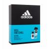 Adidas Ice Dive Dárková kazeta toalení voda 50 ml + sprchový gel 250 ml poškozená krabička