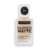 Revolution Relove Super Matte 2 in 1 Foundation &amp; Concealer Make-up pro ženy 24 ml Odstín F2