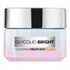 L&#039;Oréal Paris Glycolic-Bright Glowing Cream Day SPF17 Denní pleťový krém pro ženy 50 ml