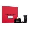 Ferragamo Signorina Misteriosa Dárková kazeta parfémovaná voda 100 ml + parfémovaná voda 5 ml + tělové mléko 50 ml