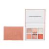 XX Revolution Flexx Shadow Palette Basic Peach Oční stín pro ženy 6,6 g