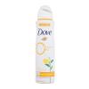 Dove 0% ALU Citrus &amp; Peach 48h Deodorant pro ženy 150 ml