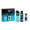 Adidas Ice Dive Dárková kazeta toaletní voda 100 ml + deodorant 150 ml + sprchový gel 250 ml