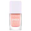 Catrice Sheer Beauties Nail Polish Lak na nehty pro ženy 10,5 ml Odstín 050 Peach For The Stars