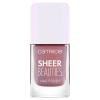 Catrice Sheer Beauties Nail Polish Lak na nehty pro ženy 10,5 ml Odstín 080 To Be ContiNUDEd