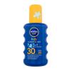 Nivea Sun Kids Protect &amp; Care Sun Spray 5 in 1 SPF30 Opalovací přípravek na tělo pro děti 200 ml