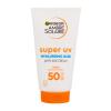 Garnier Ambre Solaire Super UV Hyaluronic Acid Anti-Age Cream SPF50 Opalovací přípravek na obličej 50 ml poškozená krabička