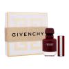 Givenchy L&#039;Interdit Rouge Ultime Dárková kazeta parfémovaná voda 50 ml + rtěnka Le Rouge Deep Velvet 3,4 g 37 Rouge Grainé