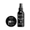 Set Pudr NYX Professional Makeup High Definition Studio Photogenic Finishing Powder + Fixátor make-upu NYX Professional Makeup Matte Finish