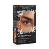 L&#039;Oréal Paris Brow Color Semi-Permanent Eyebrow Tint Barva na obočí pro ženy 1 ks Odstín 1.0 Black