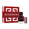 Givenchy L&#039;Interdit Rouge SET2 Dárková kazeta parfémovaná voda 50 ml + rtěnka Le Rouge Deep Velvet 3,4 g 37 Rouge Grainé