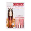 Clarins Double Serum Light &amp; Multi-Active Age-defying Set Dárková kazeta pleťové sérum Double Serum Light Texture 50 ml + denní pleťový krém Multi-Active Day Cream 15 ml + noční pleťový krém Multi-Active Night Cream 15 ml + oční sérum Double Serum Eye 0,9 ml poškozená krabička