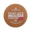 Essence Natural Matte Mousse Make-up pro ženy 16 g Odstín 43 poškozený obal