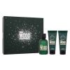 Dsquared2 Green Wood Dárková kazeta toaletní voda 100 ml + sprchový gel 100 ml + balzám po holení 100 ml