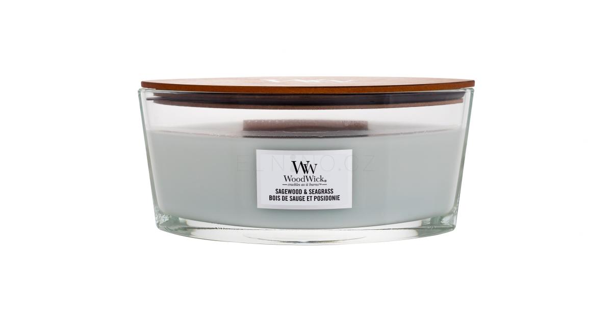 WoodWick Sagewood & Seagrass Candle - Scented Candle