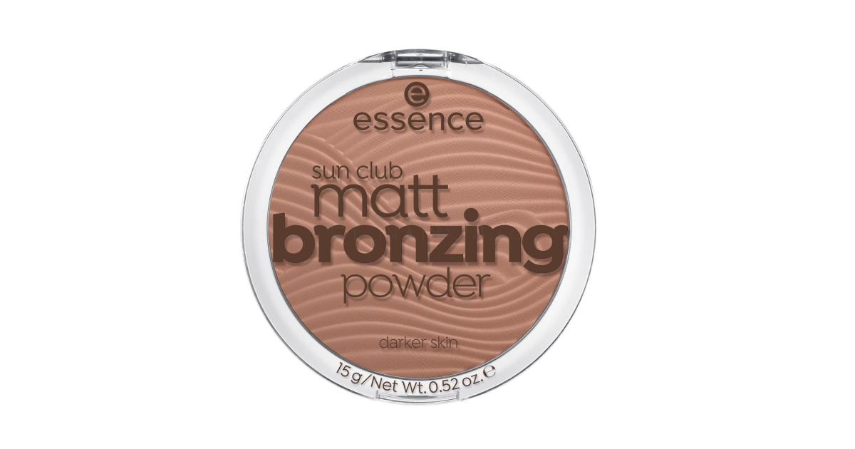 Essence, Sun Club Matt Bronzing Powder, 02 Sunny