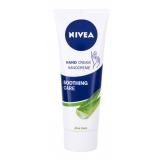 Nivea Hand Care Soothing Aloe Vera & Jojoba Oil Krém na ruce pro ženy 75 ml