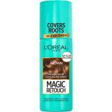 L'Oréal Paris Magic Retouch Instant Root Concealer Spray Barva na vlasy pro ženy 75 ml Odstín Brown