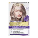 L'Oréal Paris Excellence Cool Creme Barva na vlasy pro ženy 48 ml Odstín 8,11 Ultra Ash Light Blond