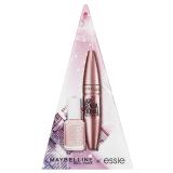 Maybelline Merry Christmas! Gift Set Dárková kazeta řasenka Maybelline Lash Sensational Mascara 9,5 ml + lak na nehty Essie Nail Polish 13,5 ml 13 Mademoiselle