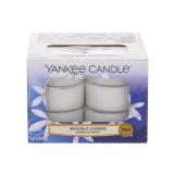 Yankee Candle Midnight Jasmine Vonná svíčka 117,6 g vada zbarvení