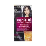 L'Oréal Paris Casting Creme Gloss Barva na vlasy pro ženy 48 ml Odstín 210 Blue Black