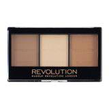 Makeup Revolution London Ultra Sculpt & Contour Kit Konturovací paletka pro ženy 11 g Odstín C04 Ultra Light/Medium