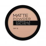 Gabriella Salvete Matte Powder SPF15 Pudr pro ženy 8 g Odstín 01