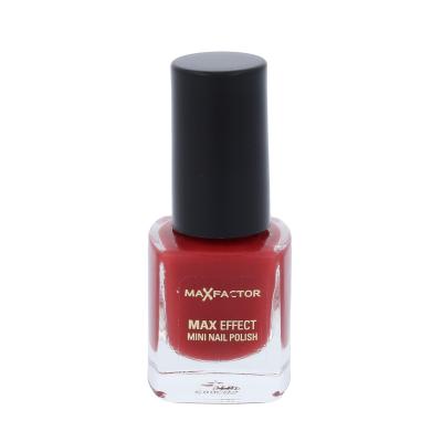 Max Factor Max Effect Mini Lak na nehty pro ženy 4,5 ml Odstín 62 Lady Scarlet