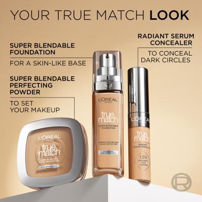 L&#039;Oréal Paris True Match Super-Blendable Foundation Make-up pro ženy 30 ml Odstín N1.5 Linen