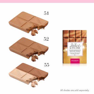 BOURJOIS Paris Delice De Poudre Bronzer pro ženy 16,5 g Odstín 51