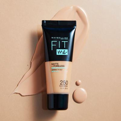 Maybelline Fit Me! Matte + Poreless Make-up pro ženy 30 ml Odstín 105 Natural Ivory