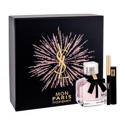 Yves Saint Laurent Mon Paris Dárková kazeta parfémovaná voda 50 ml + řasenka Volume Effet Faux Cils N1 2 ml + tužka na oči Waterproof 1 0,8 g