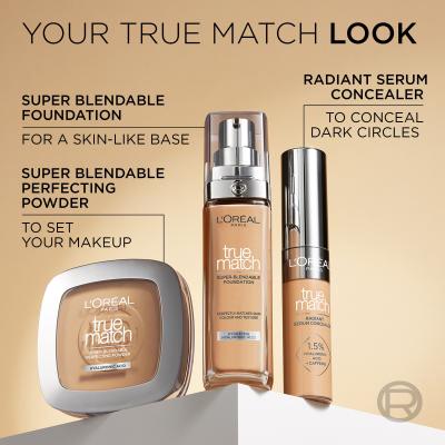 L&#039;Oréal Paris True Match Super-Blendable Foundation Make-up pro ženy 30 ml Odstín 1.N