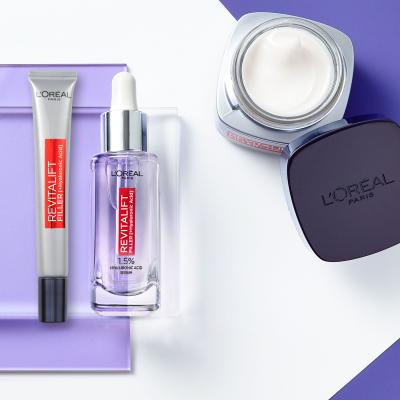 L&#039;Oréal Paris Revitalift Filler HA Filler Renew Oční krém pro ženy 15 ml