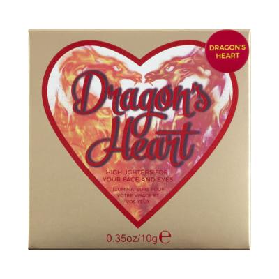 Makeup Revolution London I Heart Revolution Triple Baked Highlighter Rozjasňovač pro ženy 10 g Odstín Dragons Heart