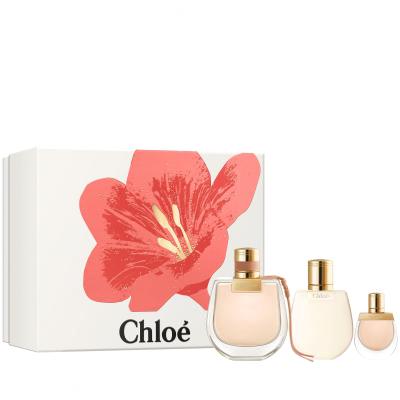 Chloé Nomade SET1 Dárková kazeta parfémovaná voda 75 ml + parfémovaná voda 5 ml + tělové mléko 100 ml