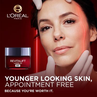 L&#039;Oréal Paris Revitalift Laser X3 Day Cream Denní pleťový krém pro ženy 50 ml