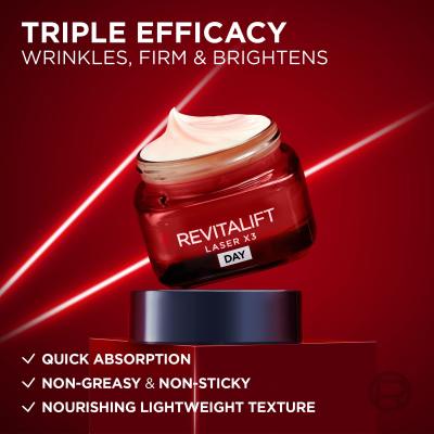 L&#039;Oréal Paris Revitalift Laser X3 Day Cream Denní pleťový krém pro ženy 50 ml