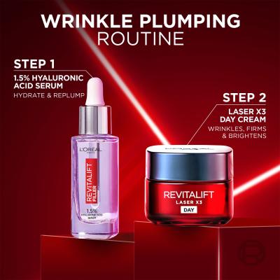 L&#039;Oréal Paris Revitalift Laser X3 Day Cream Denní pleťový krém pro ženy 50 ml