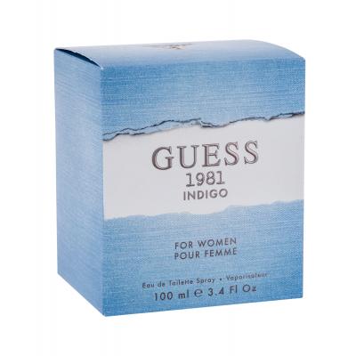 GUESS Guess 1981 Indigo Toaletní voda pro ženy 100 ml poškozená krabička